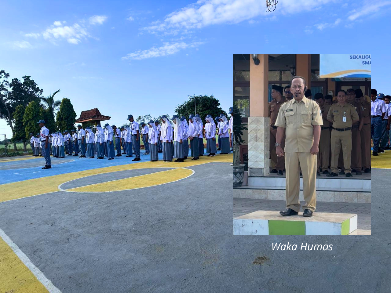 Bukan Sekadar Hadir Tepat Waktu! Waka Humas SMAPA Tekankan Disiplin dan Tanggung Jawab sebagai Kunci Kesuksesan Siswa